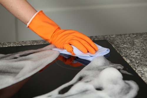 Regular cleaning service for a Merton home with tidy living spaces