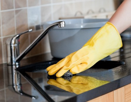 Curtain cleaning service in a Merton home living room