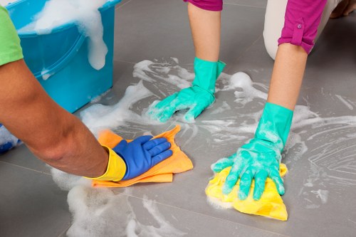 Detailed cleaning by Merton cleaning specialists in a modern room