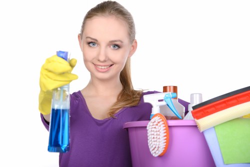 Local cleaner working in a family home in Merton