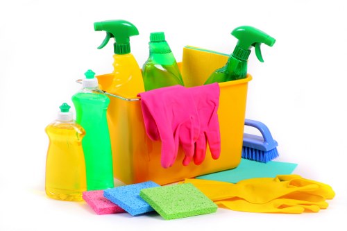 Local cleaners preparing a property for handover in Merton